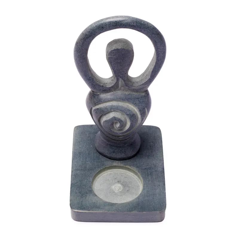 Goddess tealight holder